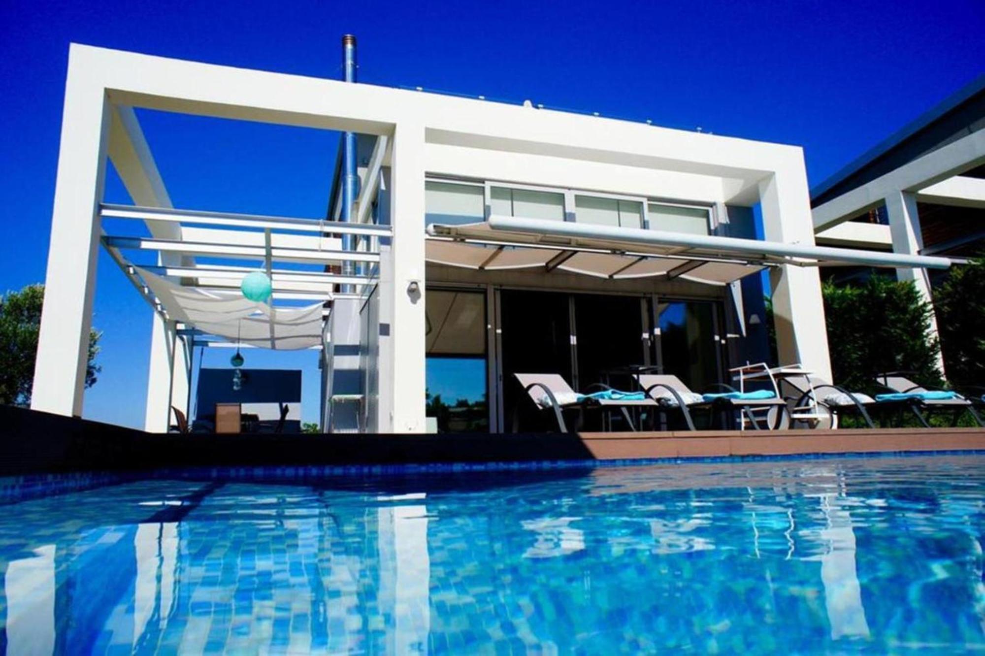 Island Villa Sani Sea View מראה חיצוני תמונה